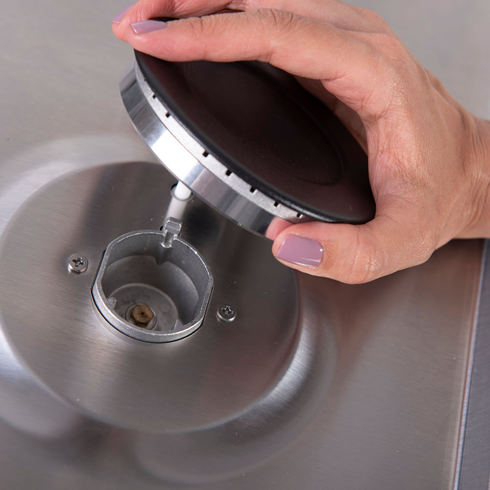 Cocina a gas Frigidaire de acero inoxidable de 30\
