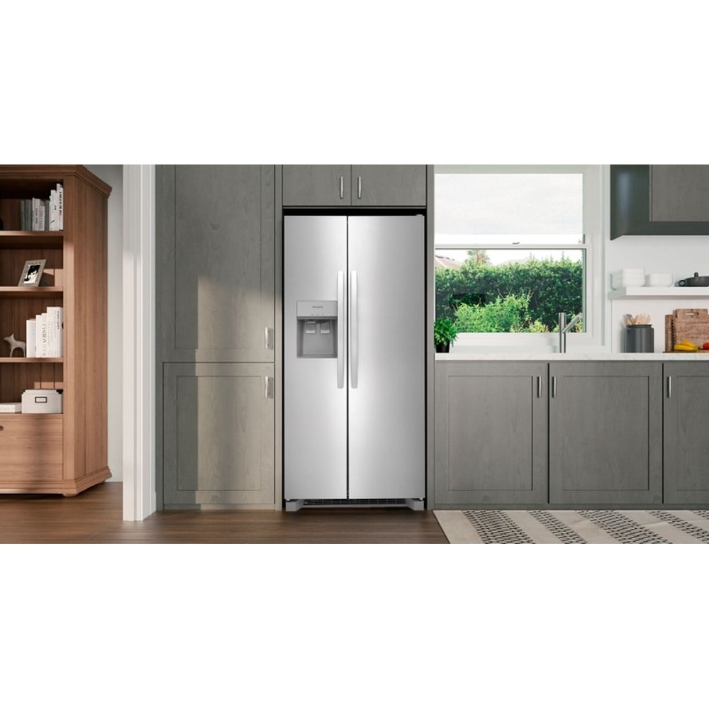 Frigidaire Refrigerador De 22.2 Cu. Ft. Side-by-Side Blanco - P ...